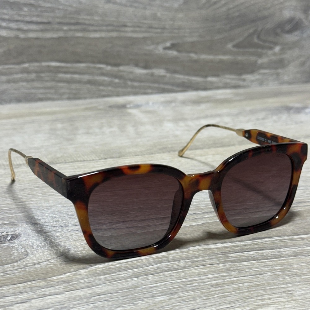 Sojos Sunglasses 52-22-142 Brown Tortoise Square UV400 SJ2050